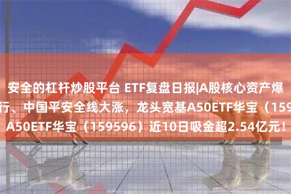 安全的杠杆炒股平台 ETF复盘日报|A股核心资产爆发？茅台股价飙升，招行、中国平安全线大涨，龙头宽基A50ETF华宝（159596）近10日吸金超2.54亿元！